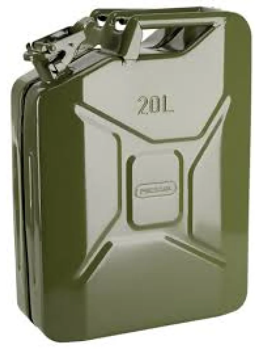 Канистра КС-20 литров металл зеленая