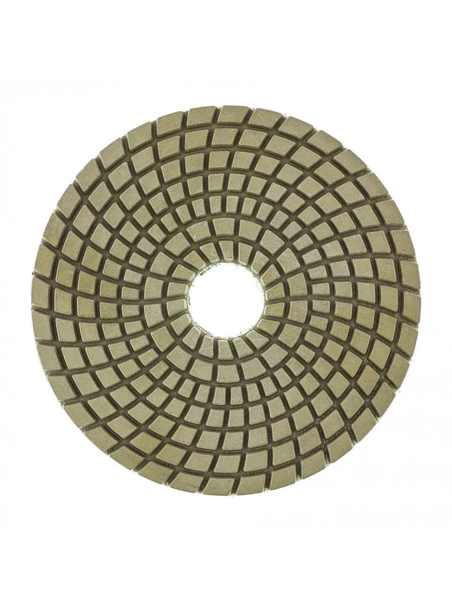 Круг алмазный шлифовальный гибкий 100мм Р200 (АГШК/черепашка) мокрое шлиф.