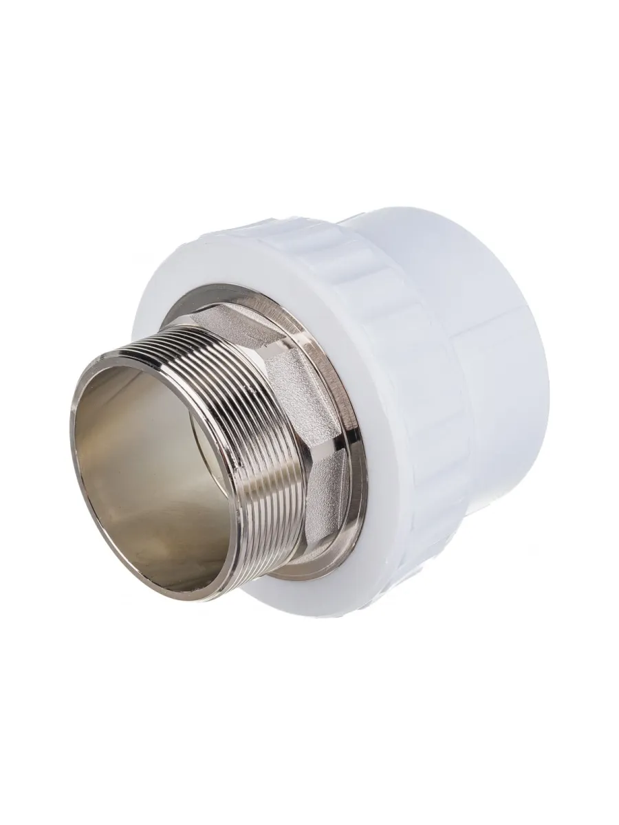 Муфта ППР с наружной резьбой  75х2 1/2" под ключ Valfex