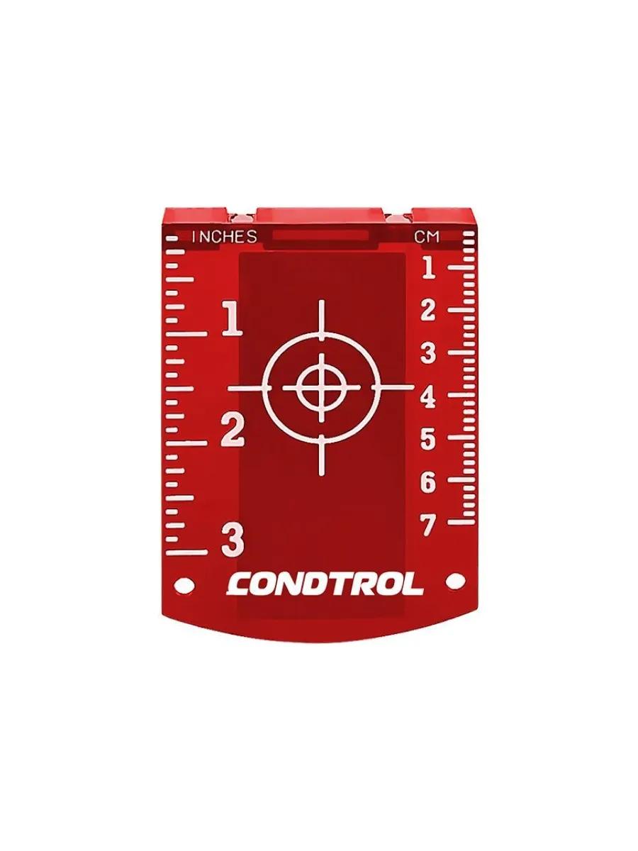 Магнитная мишень для лазерного нивелира (красная)