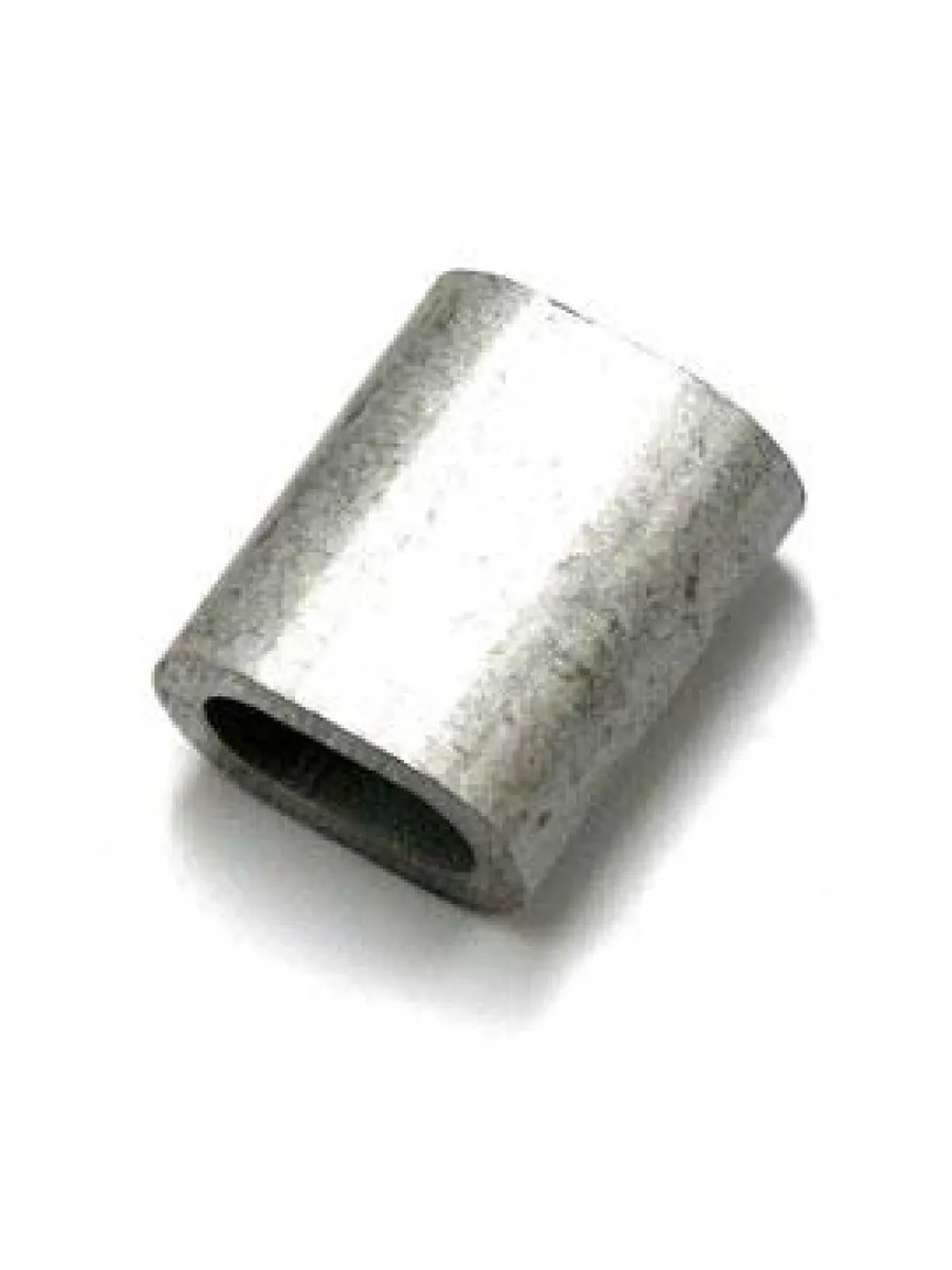 Зажим канатный алюминиевый (втулка) 28 мм