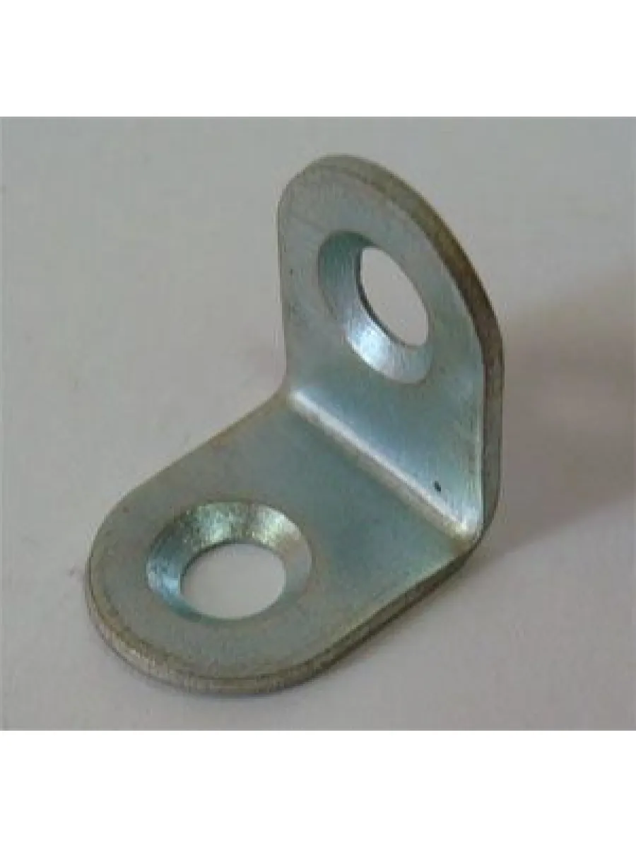 Уголок бытовой/кронштейн мебельный цинк/желт. 19х19х12х2,0мм