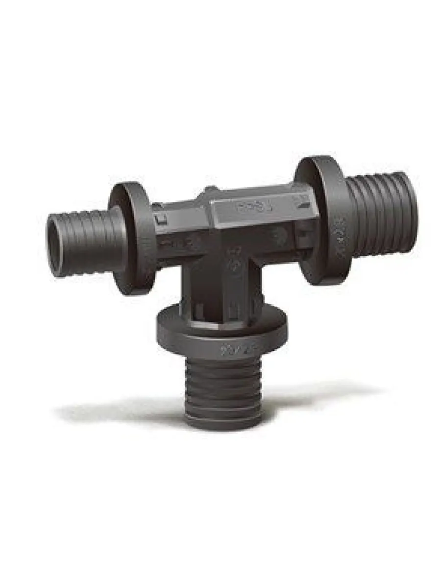 Тройник аксиальный переходной 32х16х32