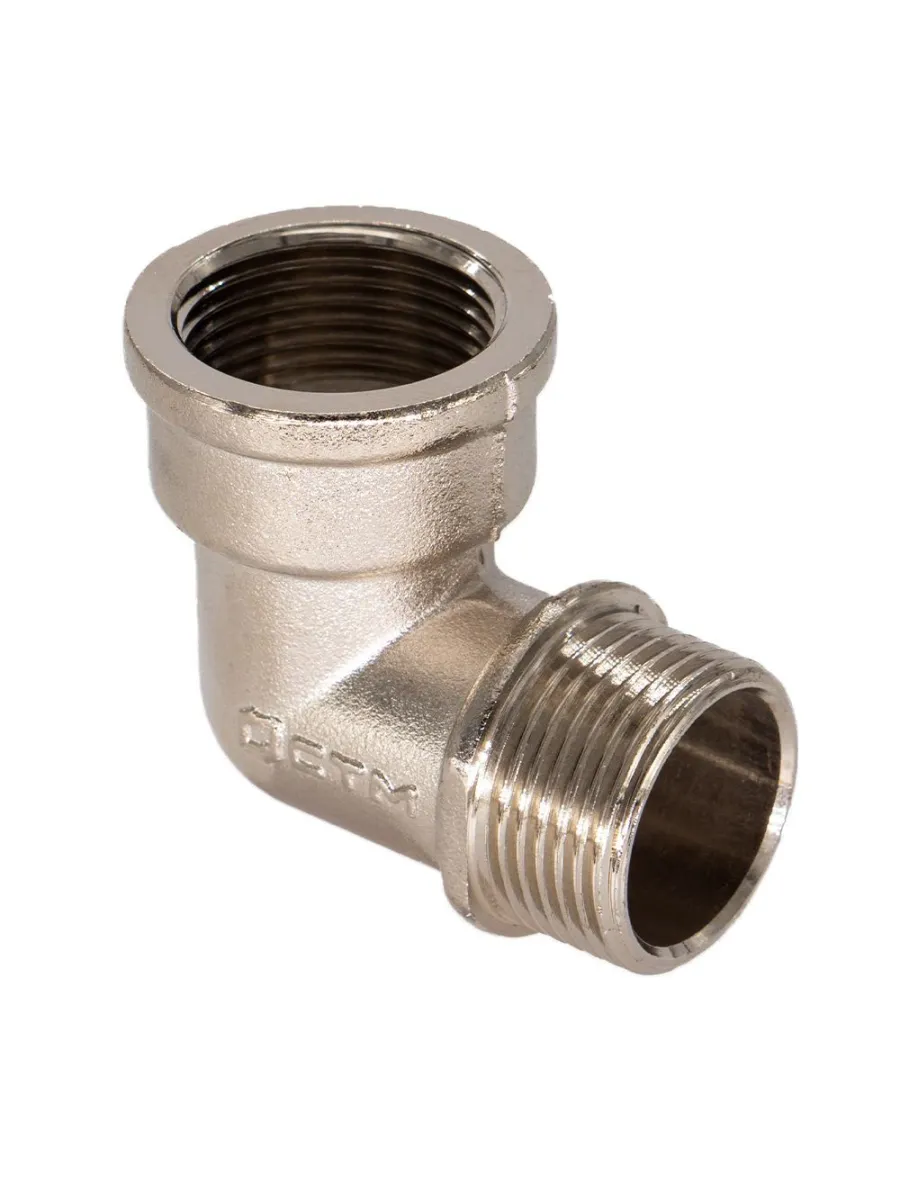 Уголок никелированный с ограничителем 25 г/ш (1")