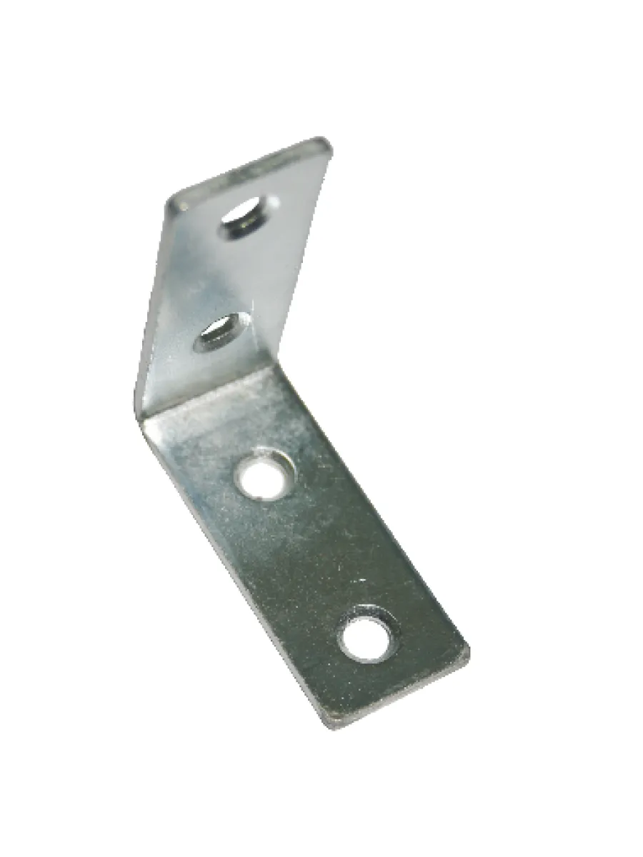 Уголок бытовой/кронштейн мебельный цинк/желт. 40х40х16х1,8мм