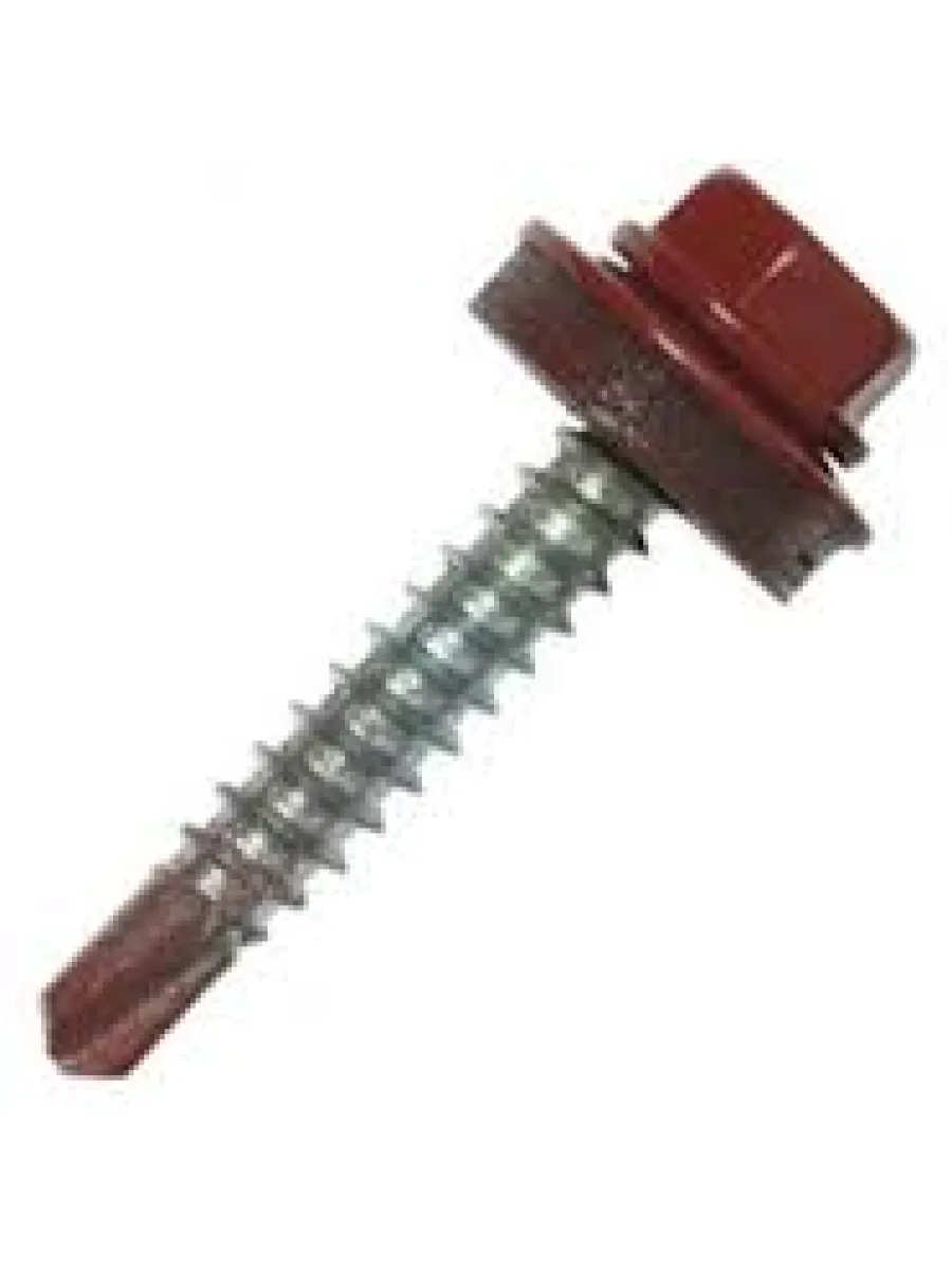 Саморезы ш/г 3003 кр. рубин 4,8х19 (упаковка 800шт.) POWER FASTEN