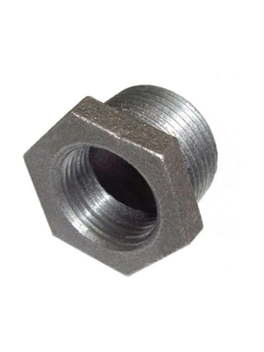 Футорка к/ч оцинкованная 20х15 (3/4"х1/2") AQUA LIFE