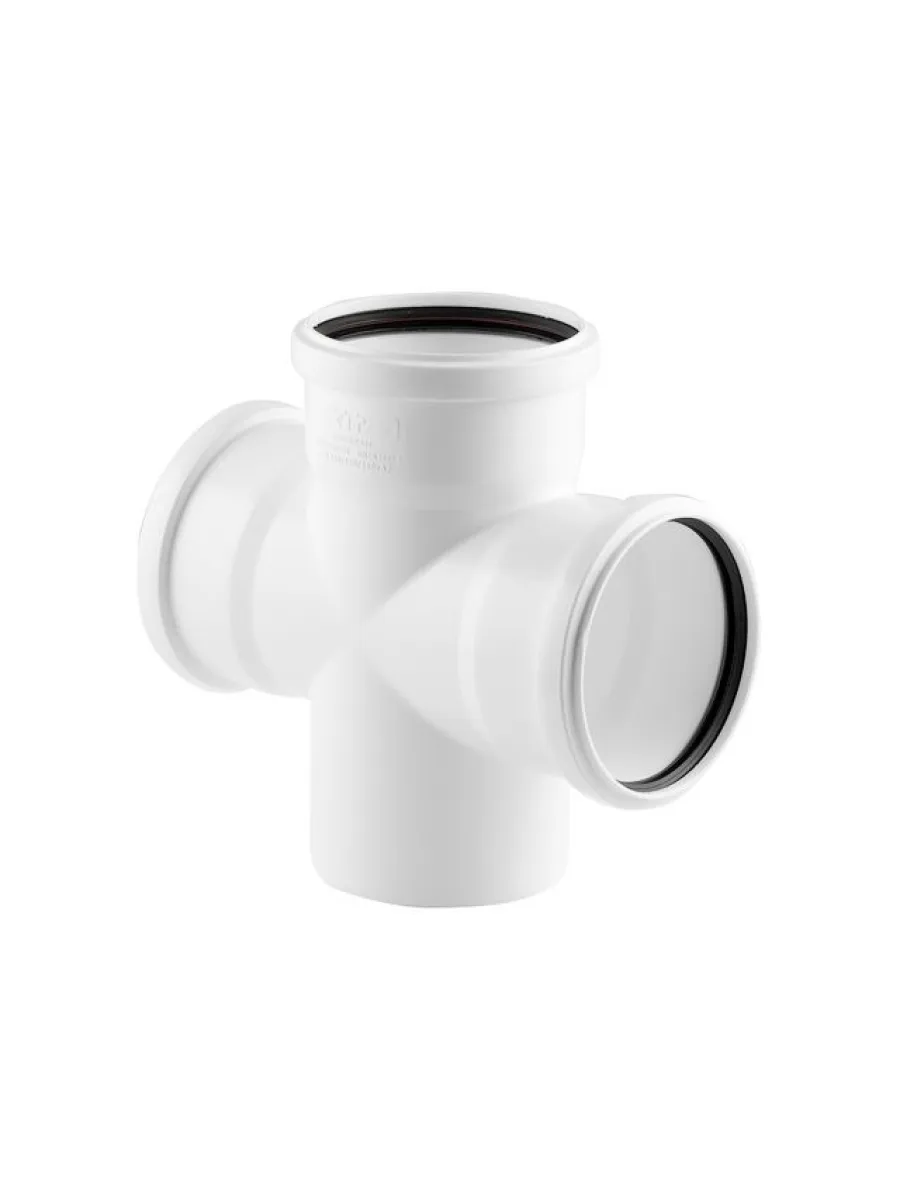 Крестовина малошумная одноплоскостная 110х110х110х87º