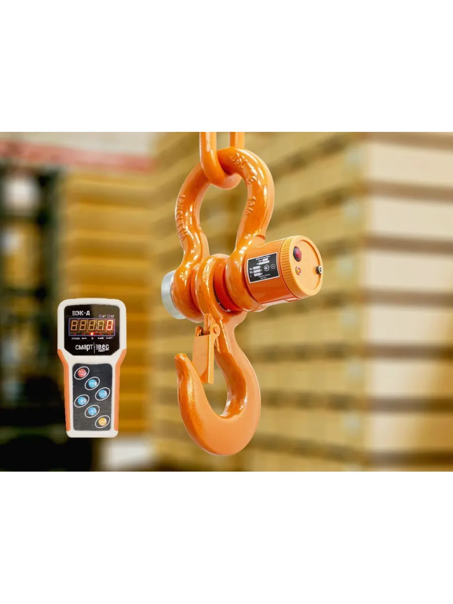 Весы электронные крановые ВЭК- 3000 (дисплей на пульте) 3,0 тн (с поверкой)