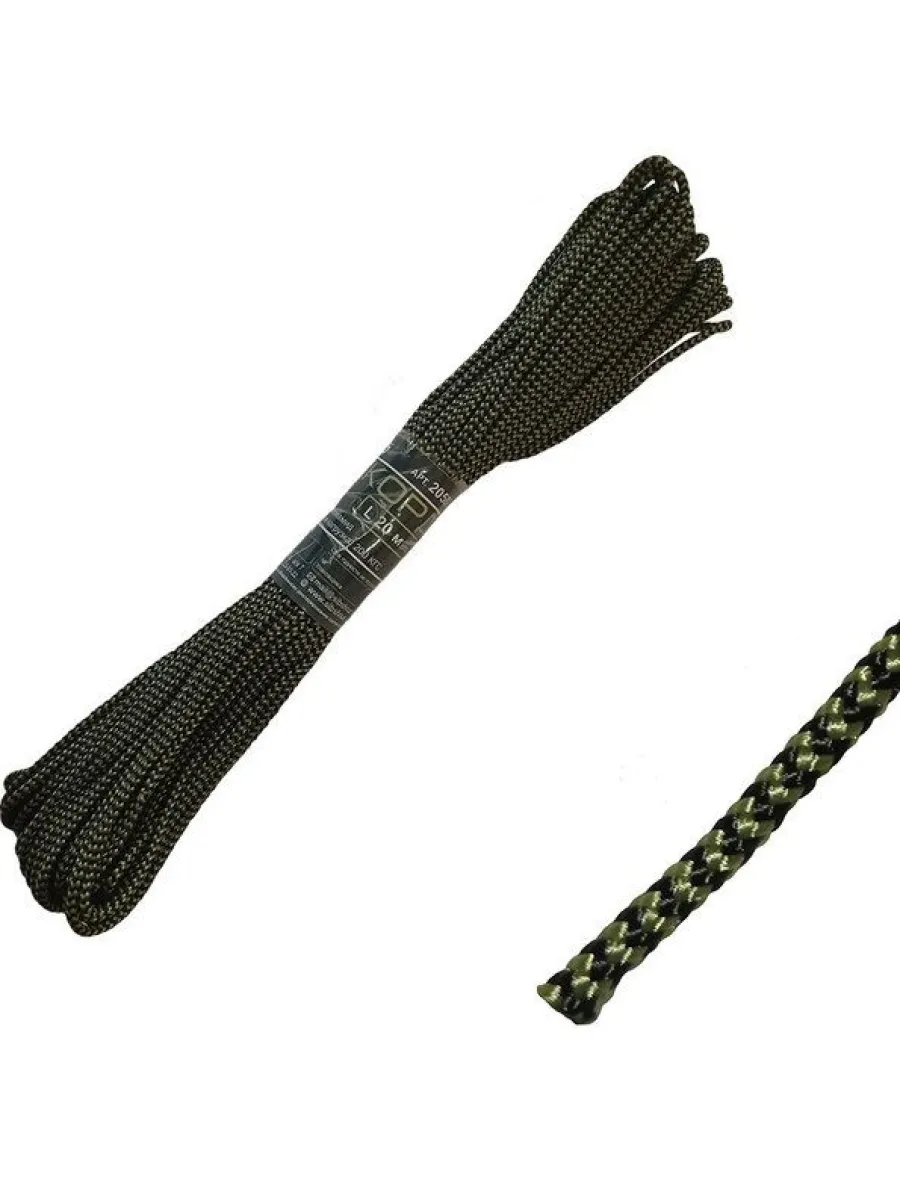 Шнур Паракорд 2,2мм (20метров) 200 кгс