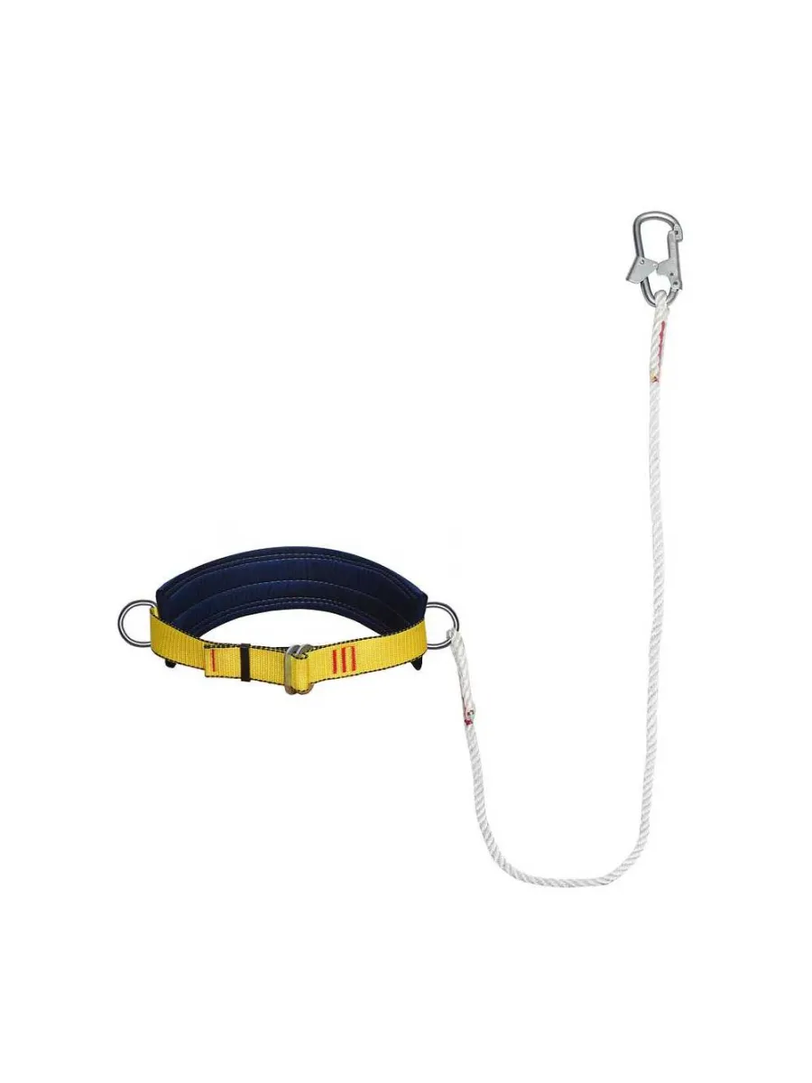 Пояс предохранительный УП 1В (ПП 1В) строп канат