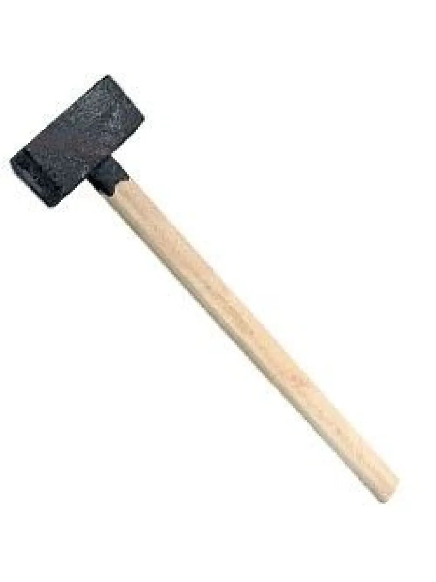 Кувалда  2000 гр кованная, деревянная рукоятка