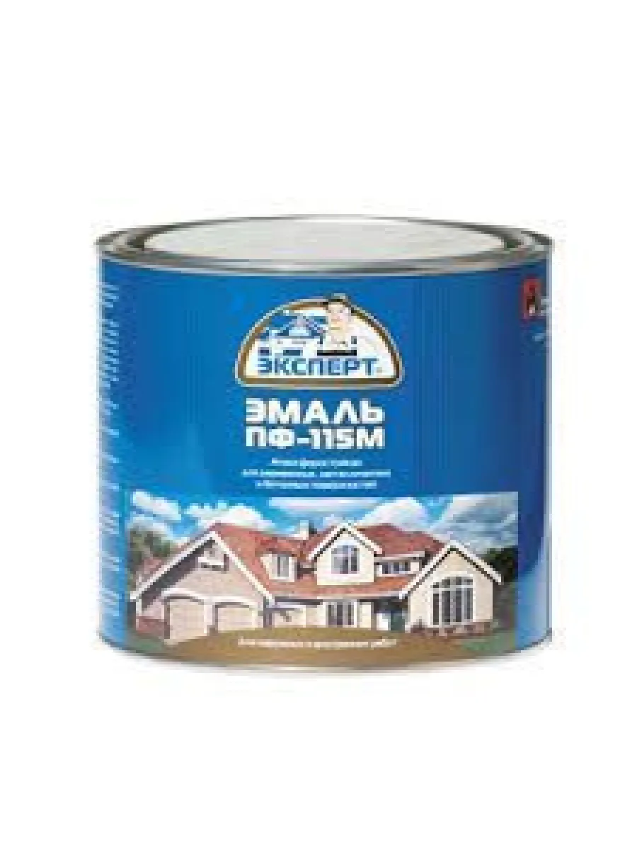 Эмаль ПФ-115М глянцевая зеленая ГОСТ 6465-76 (20кг)