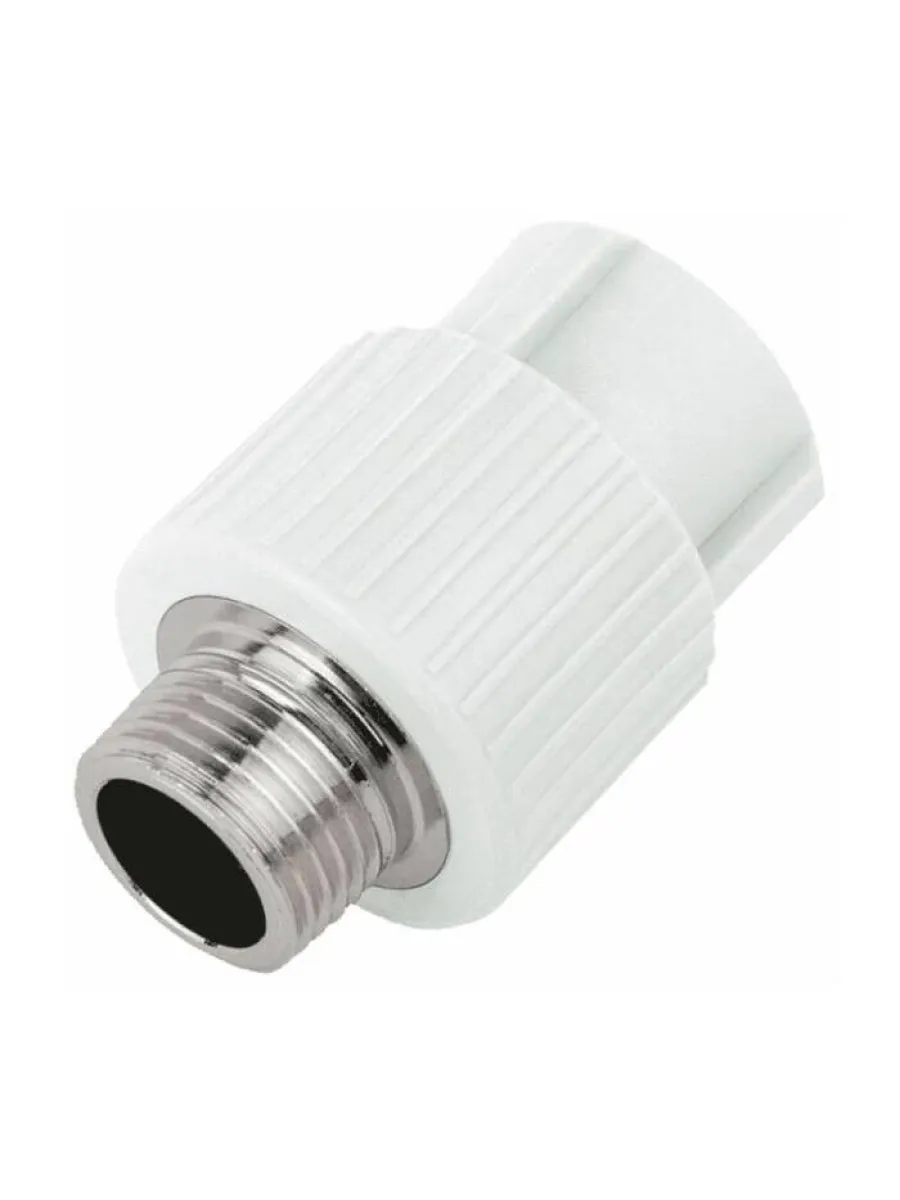 Муфта ППР с наружной резьбой  50х1 1/2" под ключ РВК