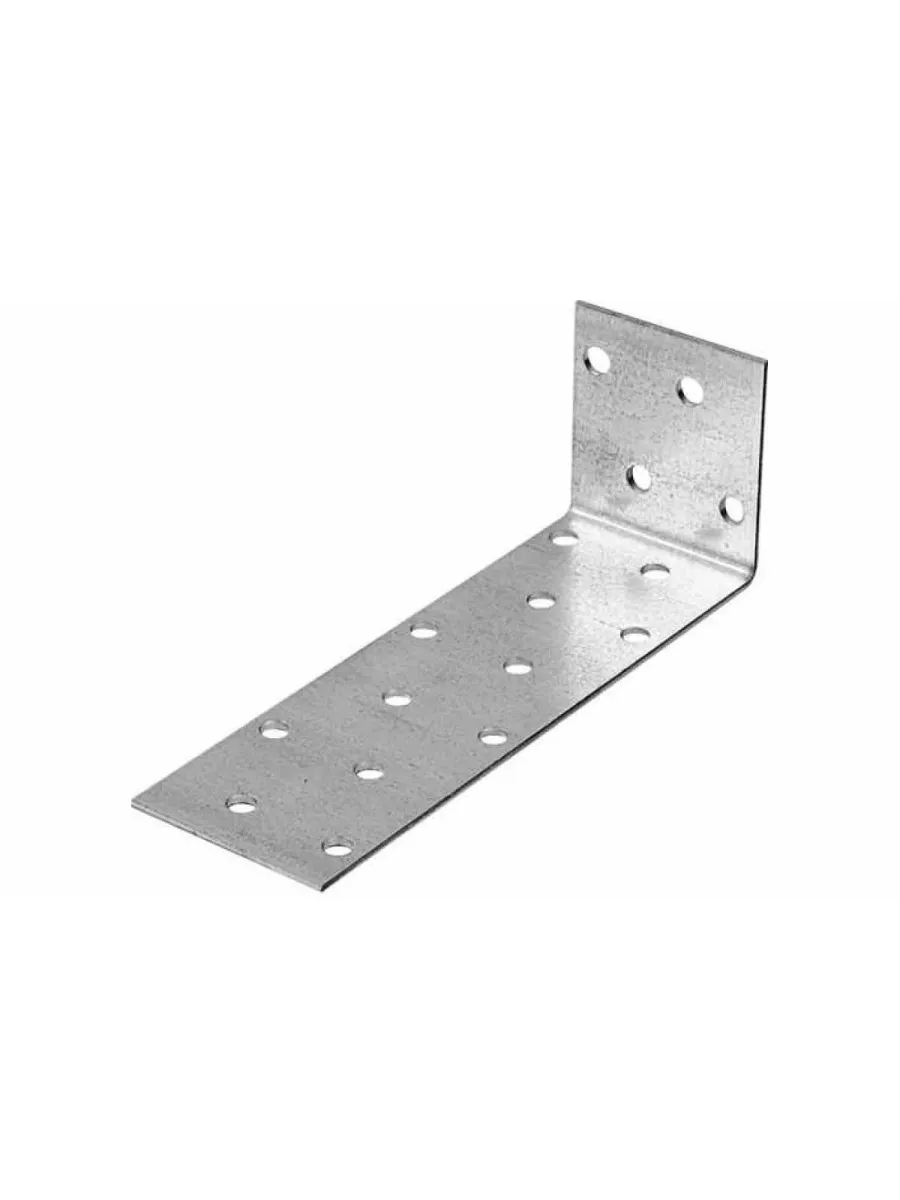 Уголок крепежный  40х300х40, универс.перф., оцинк (допустимое отклонение +/- 5мм)
