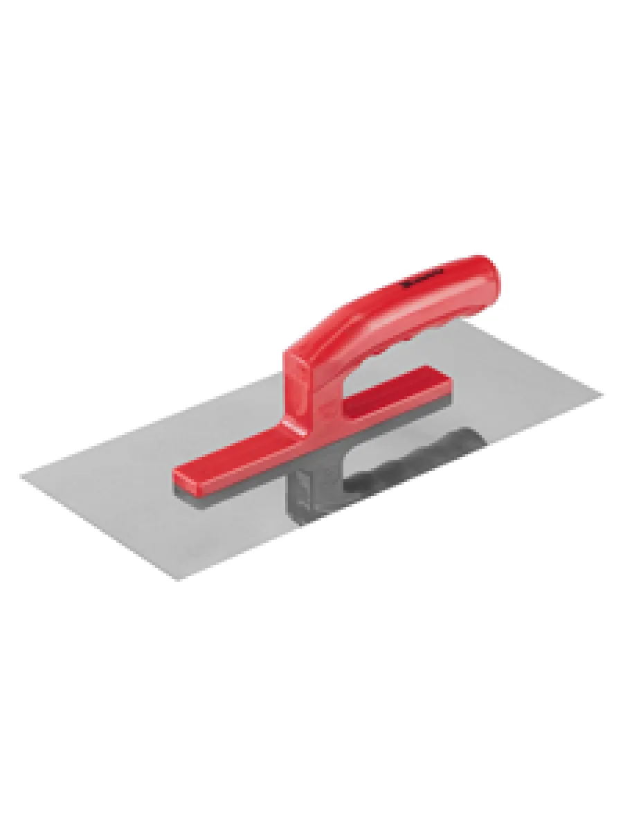 Гладилка прямая 130х280х0,7 мм нержавеющая сталь, пластиковая рукоятка LASTING TOOLS