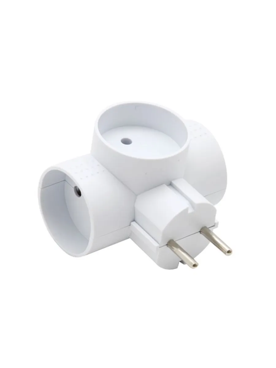 Разветвитель электрический (тройник Т-обр) ФОТОН АМ 6-3Т 6А