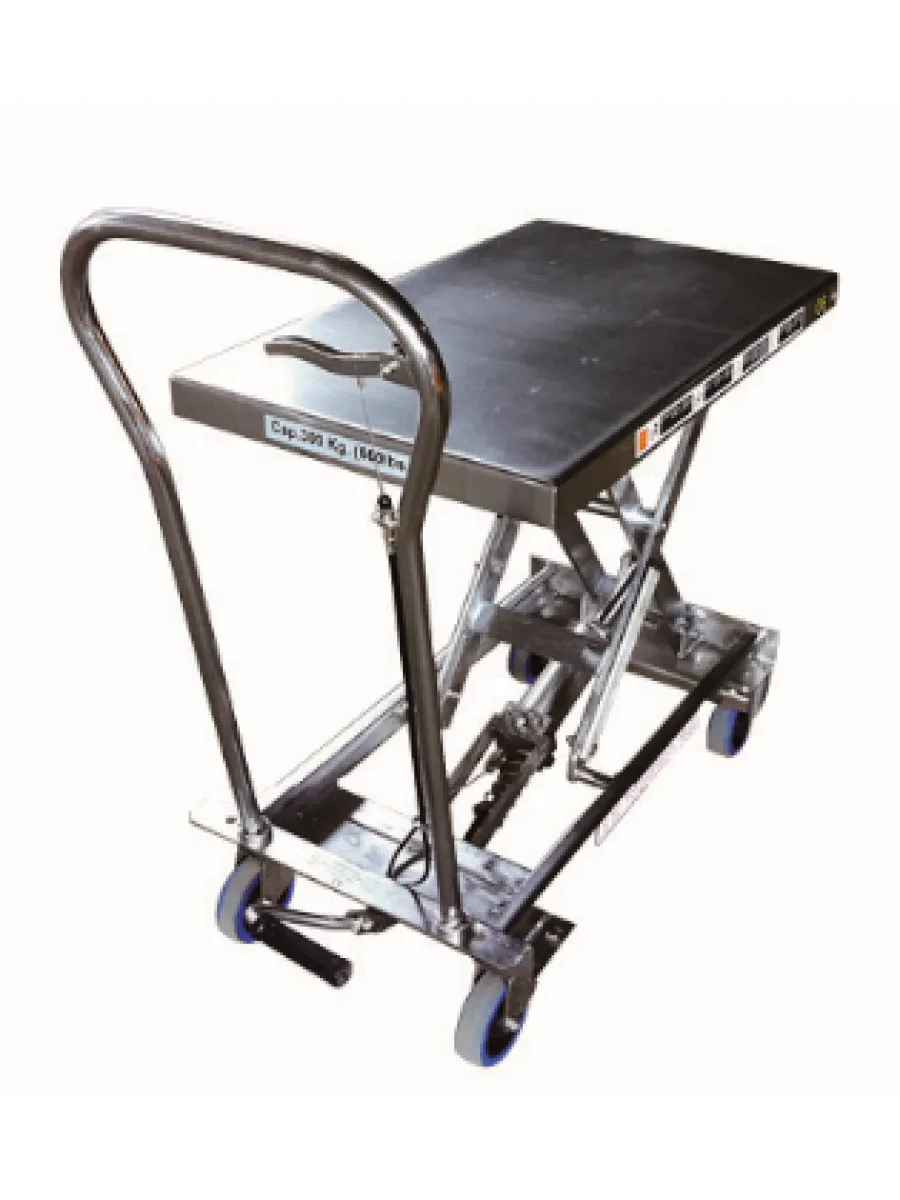 Стол подъемный г/п 750 кг 1010x520мм BS75S (нержавеющая сталь)