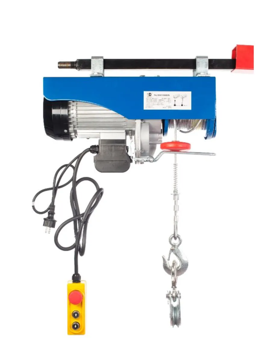 Мини электрическая таль без тележки РА-150/300 кг 220В (20/10м)