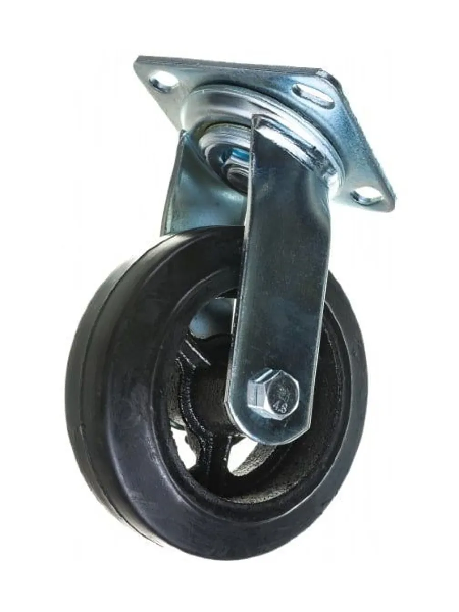 SCd (63) Колесная опора, большегрузная, обрезиненная, поворотная 150 мм (грузопод.230кг) FORCE LIFTING