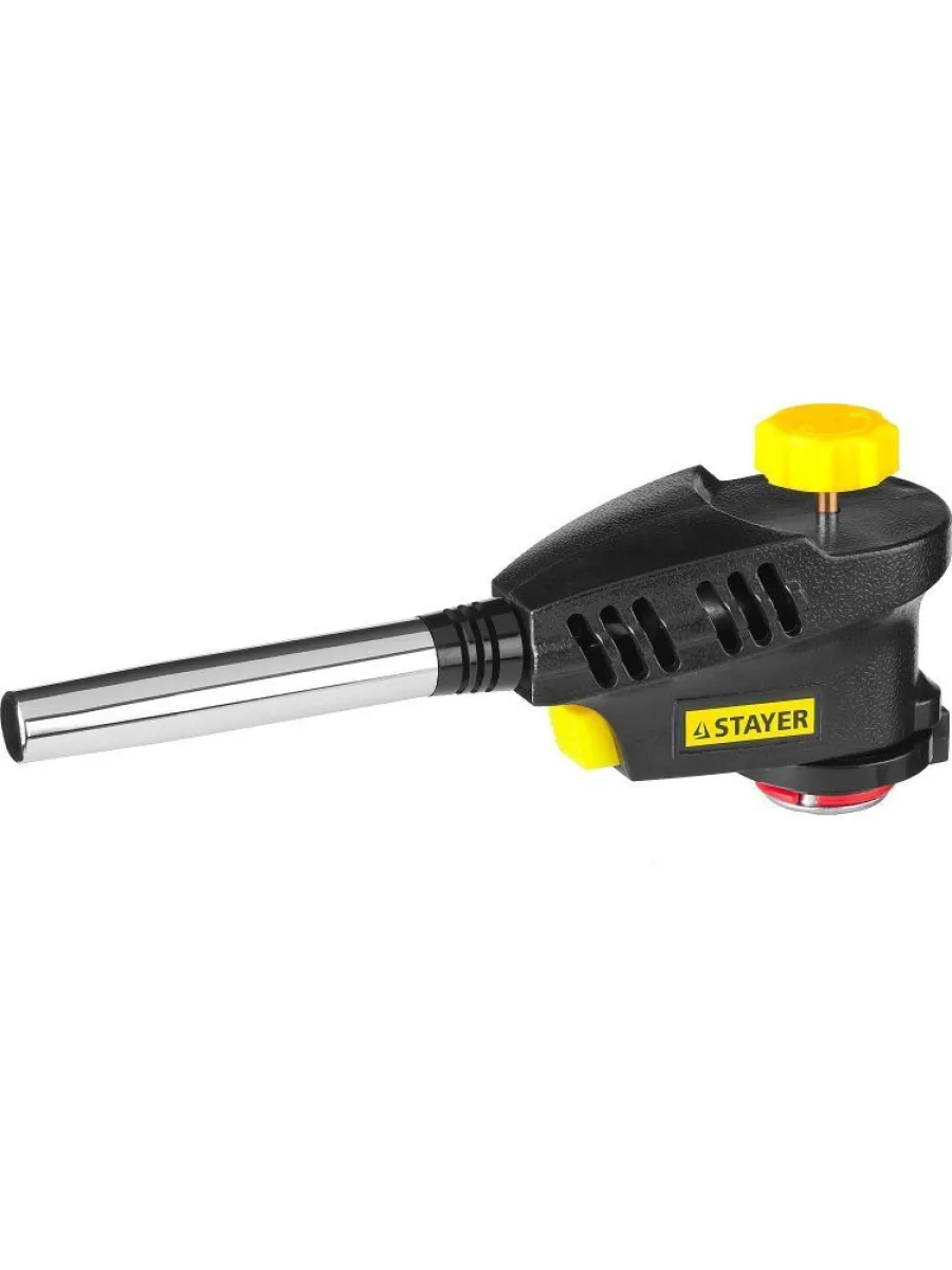 Газовая горелка на баллон LASTING TOOLS с пьезоподжигом, регул. пламени 1300С°