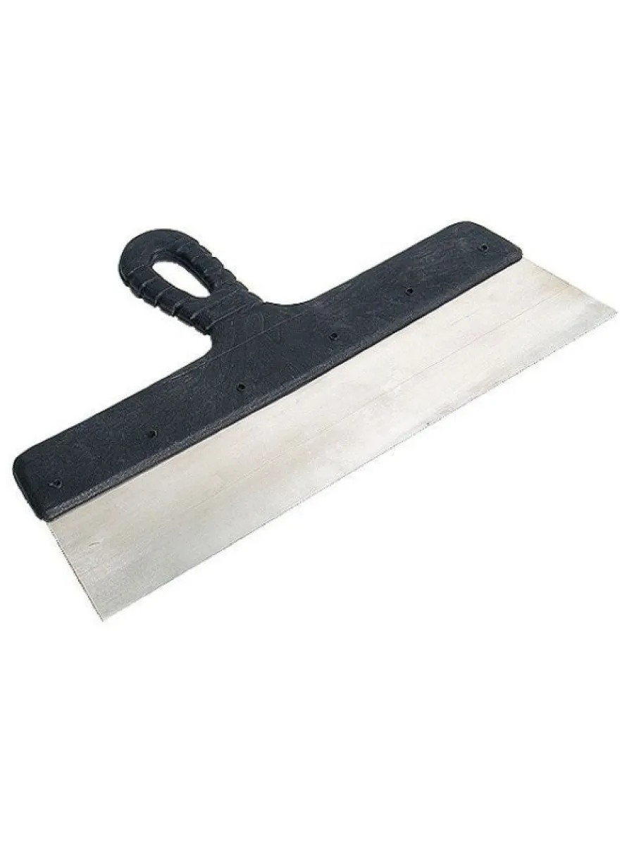 Шпатель 200мм фасадный нержавеющее полотно, пластиковая ручка BASIS TOOLS