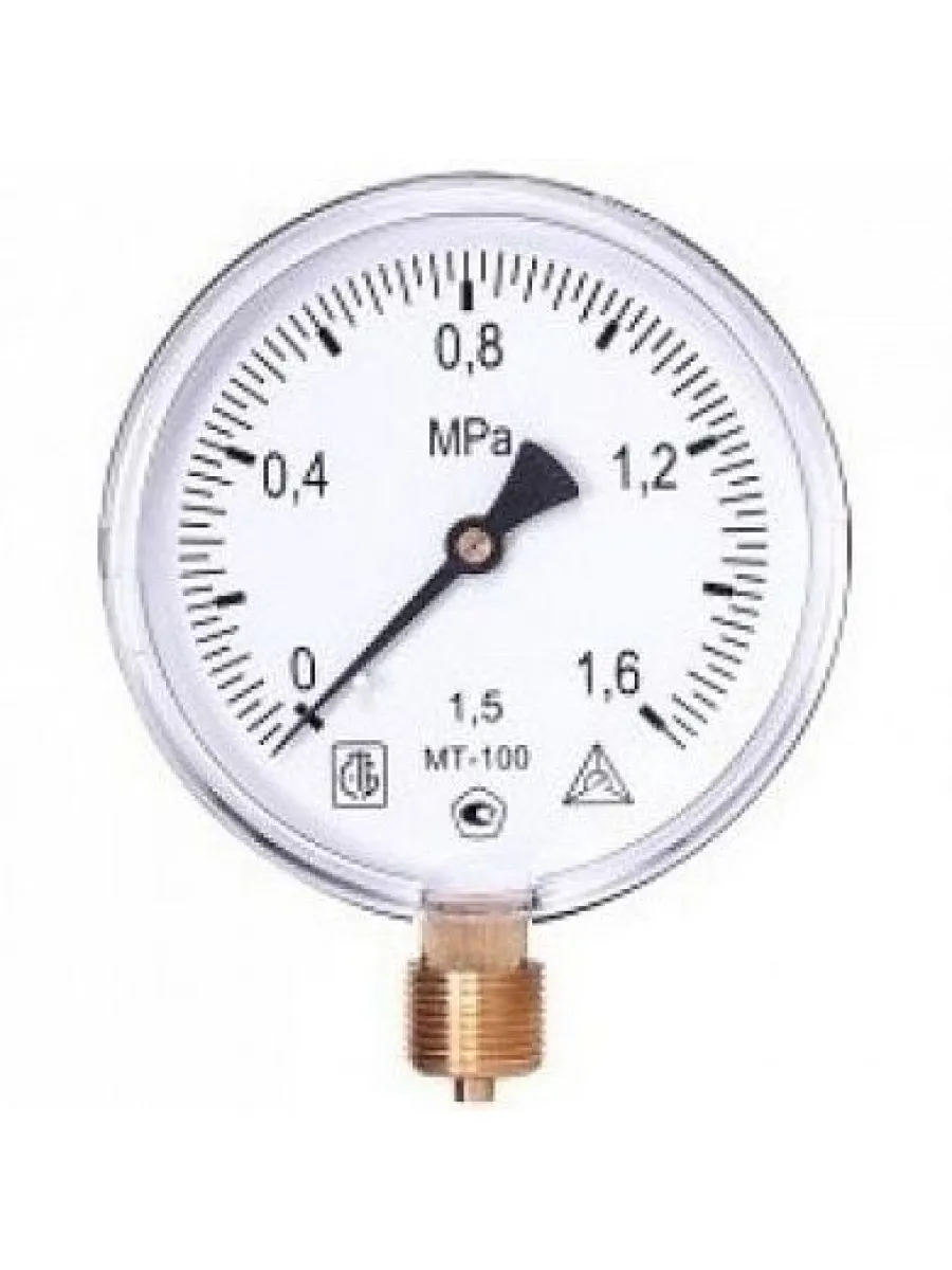 Манометр технический 100М 1,0 МПа (М20х1.5)