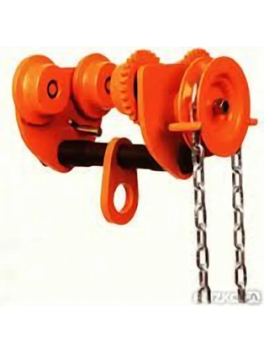 Тележка для Тали с цепным приводом г/п 0,5тн Н=6м (балка 75-125мм)