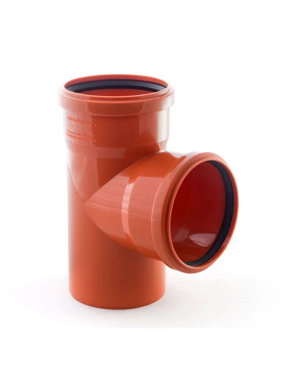 Тройник наружный 110х110х90º