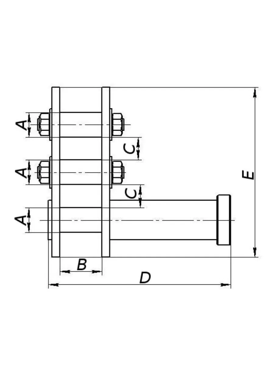 Захват замок Смаля 15,0тн ЗЗС-15,0