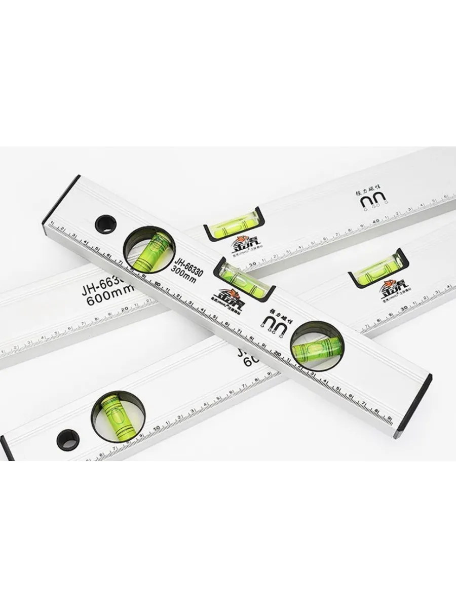 Уровень алюминиевый 1200 мм, 3 глазка (1 зеркальный) магнитный, фрезерованный, усиленный (LASTING TOOLS)