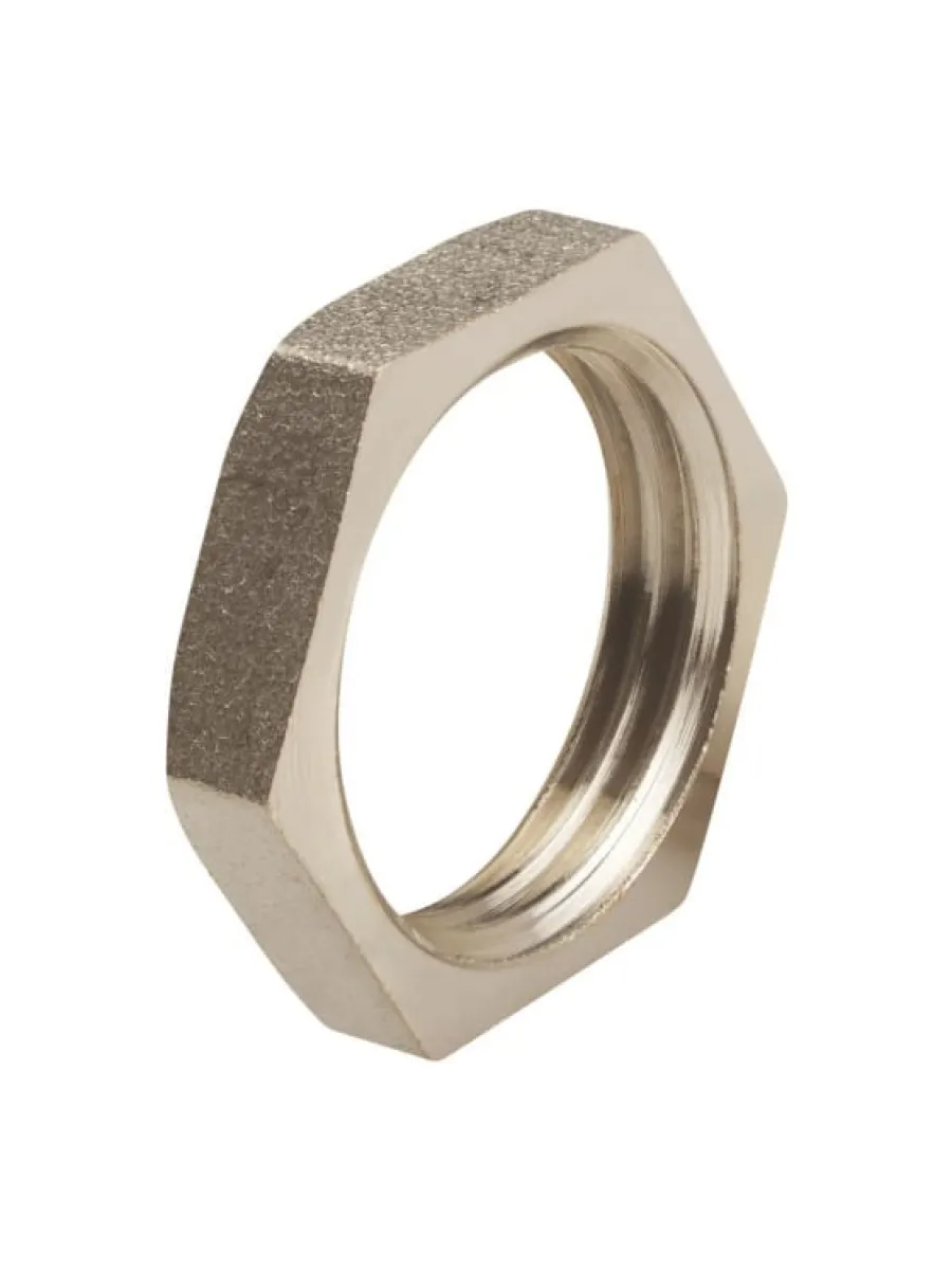 Контргайка никелированная 15 (1/2") AQUA LIFE