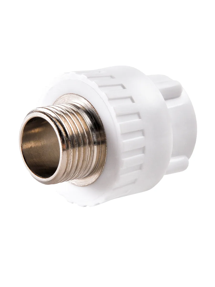 Муфта ППР с наружной резьбой  32х3/4" РВК