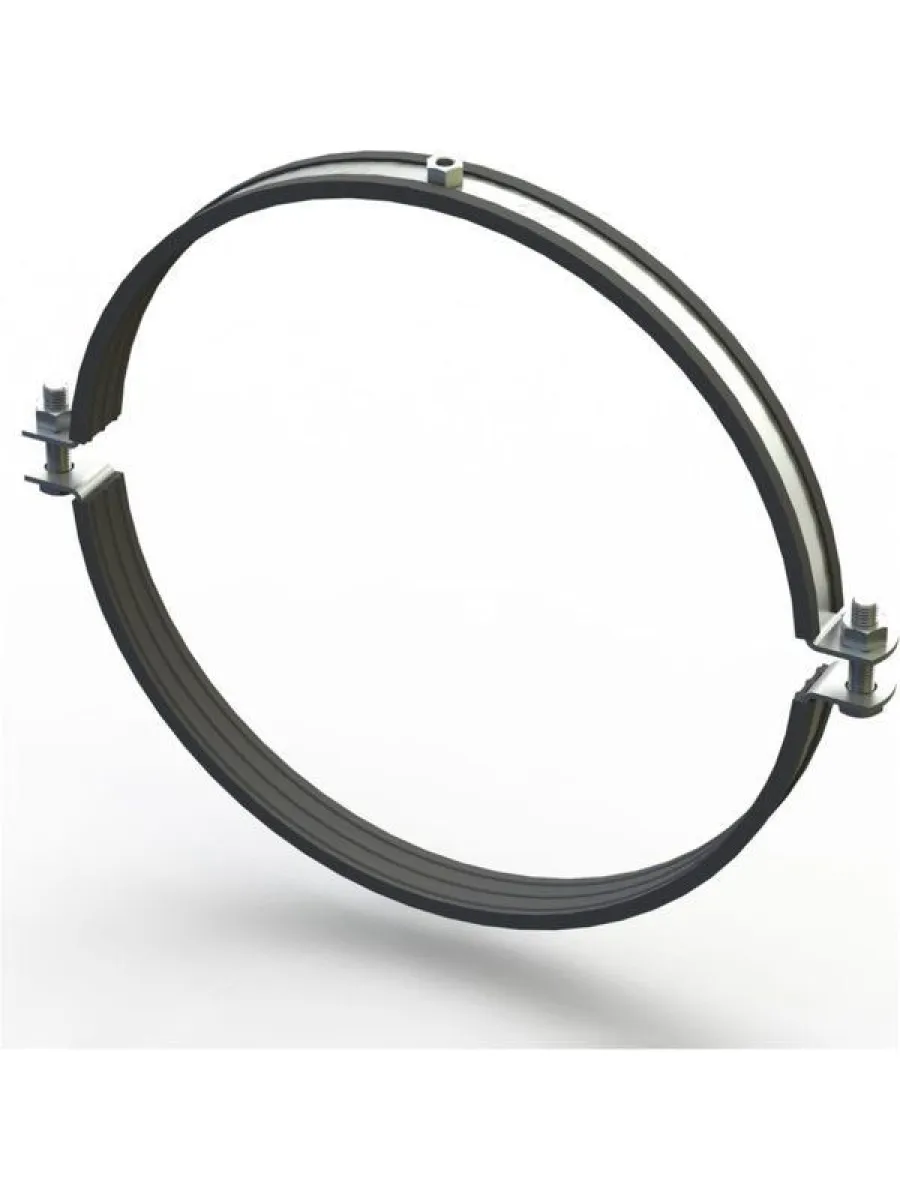 Хомут для воздуховода с резиновым профилем 710мм