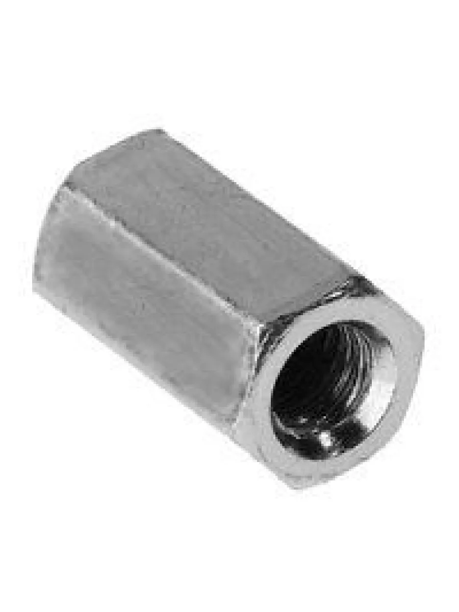 Гайка удлиненная оцинкованная DIN 6334  М5 POWER FASTEN (упаковка 500шт.)