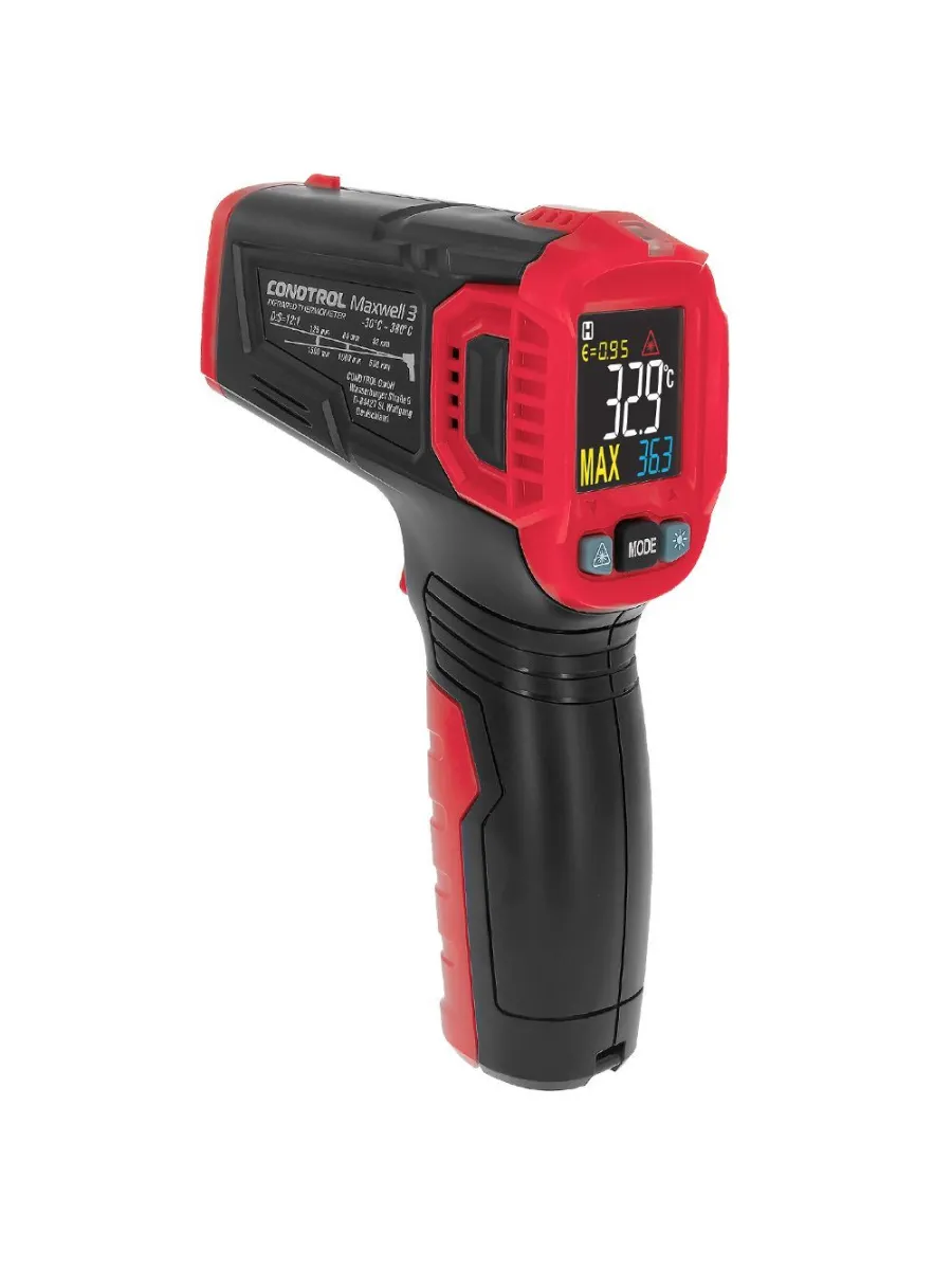 Пирометр инфракрасный, -30°С +380°С, Condtrol Maxwell 3