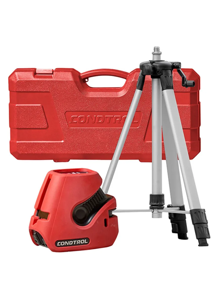 Нивелир лазерный 30м, точн. +/-0,3 мм/м, штатив, в кейсе Condtrol NEO X200 Set