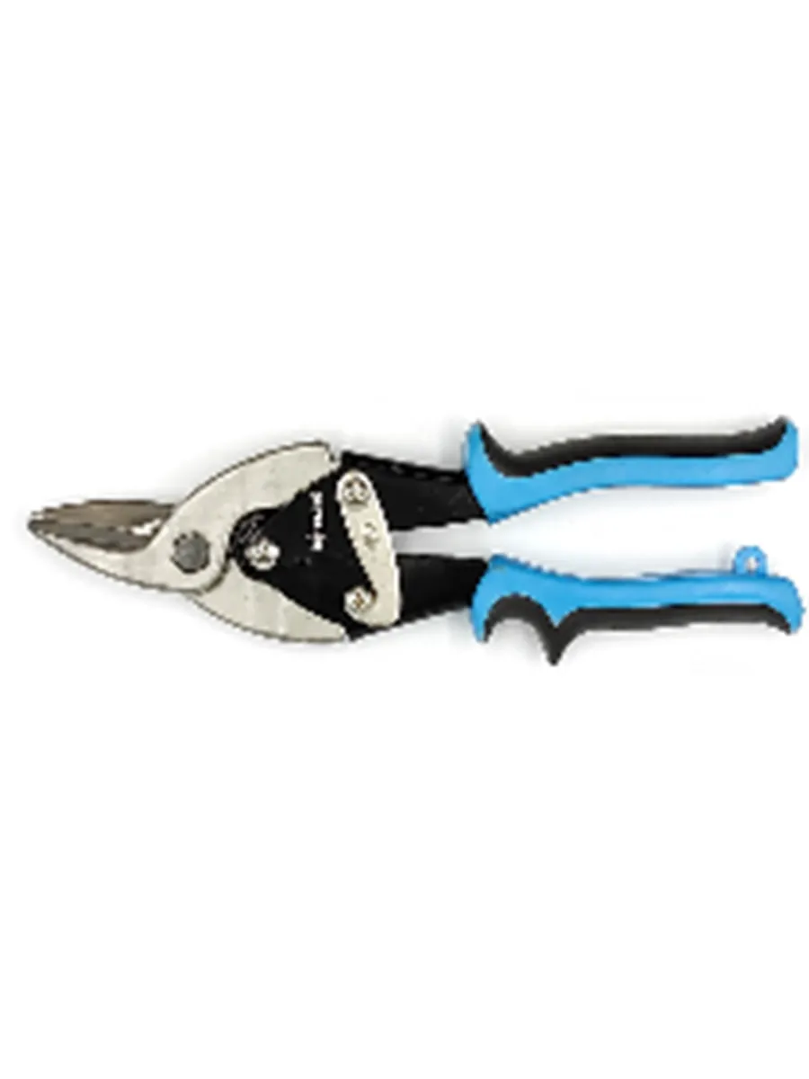 Ножницы 250 мм по металлу левый рез, двухкомпонентные рукоятки LASTING TOOLS