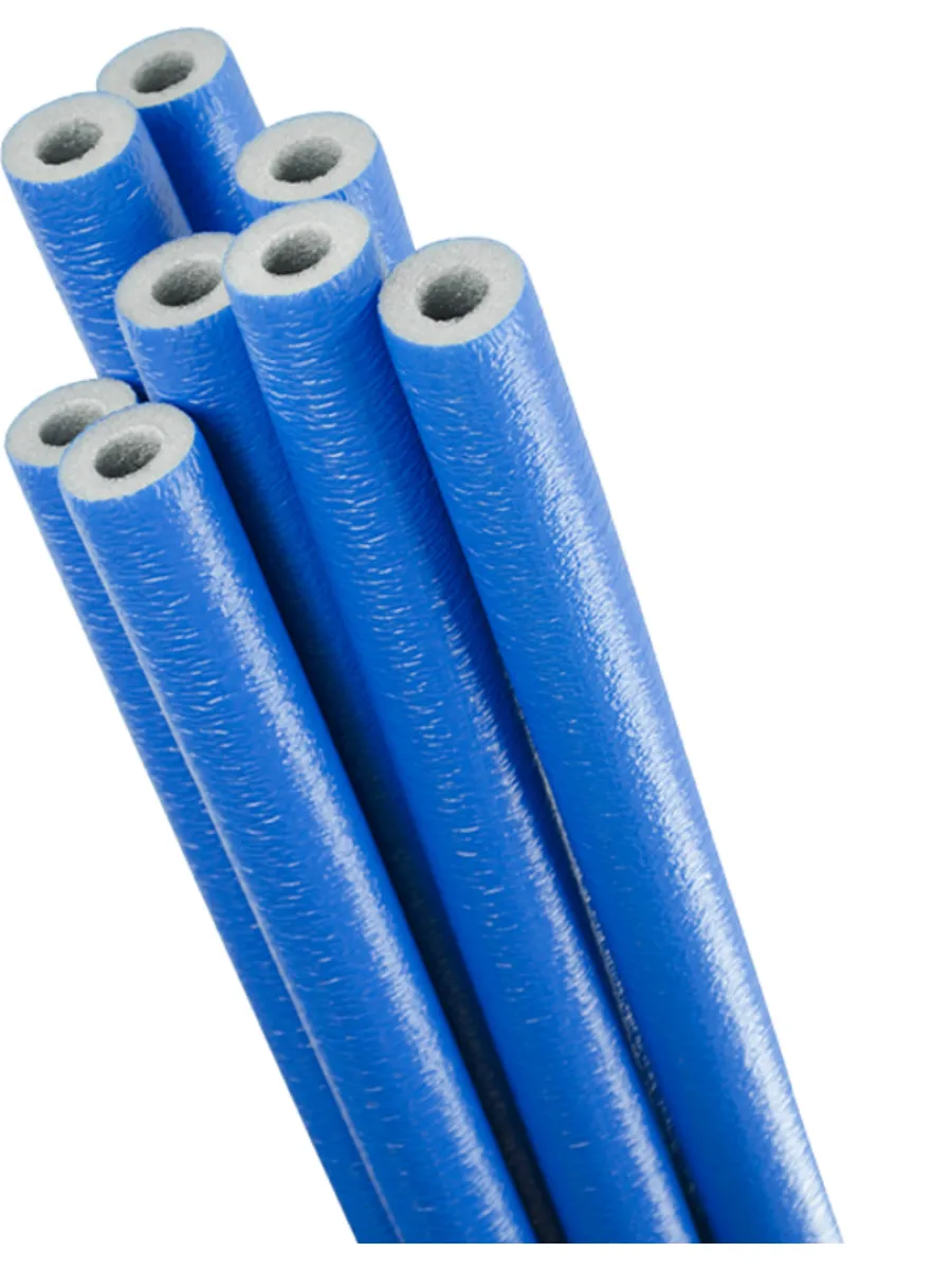 Труба теплоизоляционная  28/ 4 синяя, бухта 10м