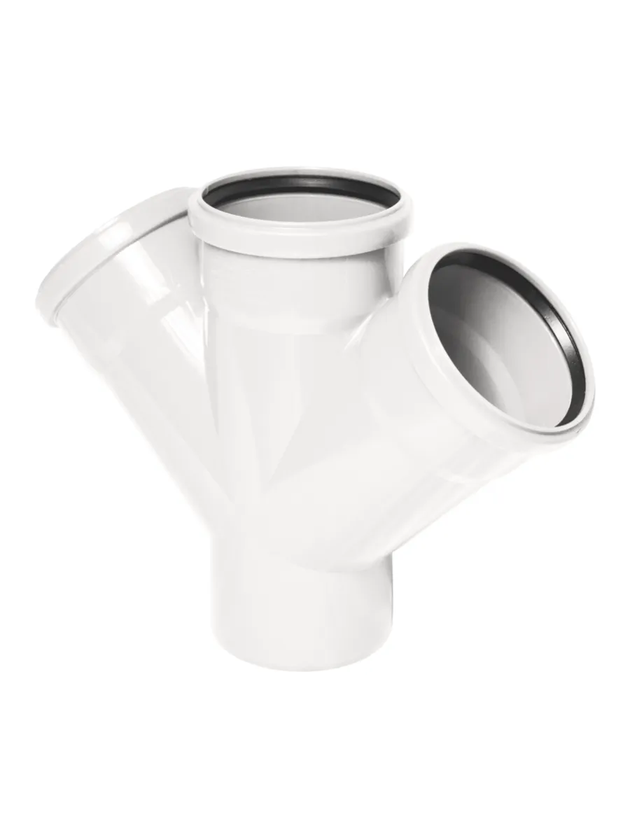 Крестовина малошумная одноплоскостная 110х110х110х45º