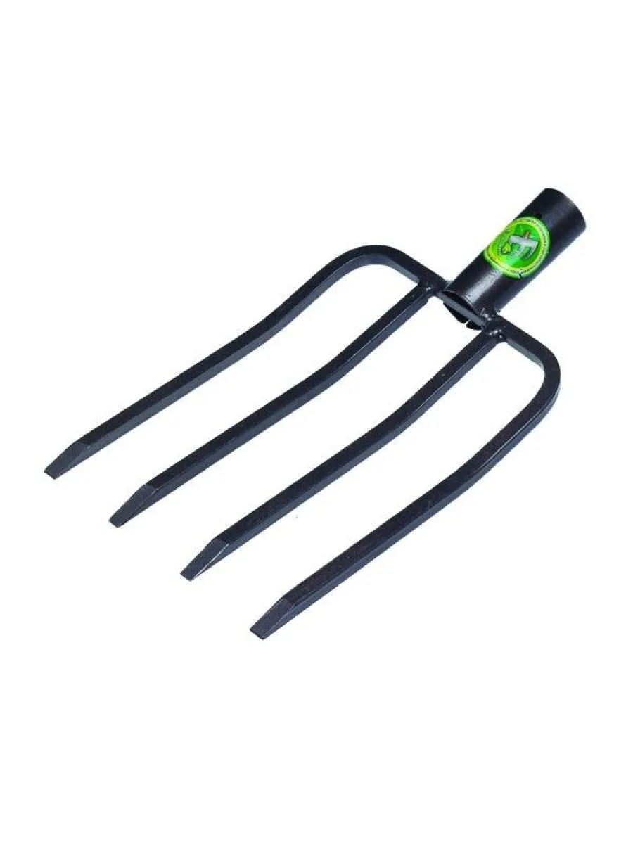 Вилы 4х рогие 180х270 мм без черенка садово-огородные