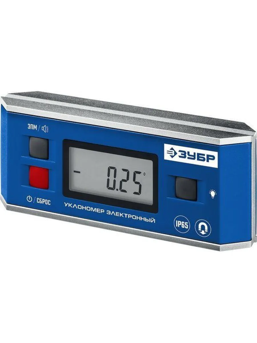 Уровень-уклономер электронный МИНИ,точн. 0,05° 3 кнопки