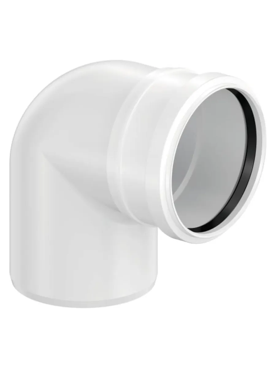 Отвод малошумный 110х87º