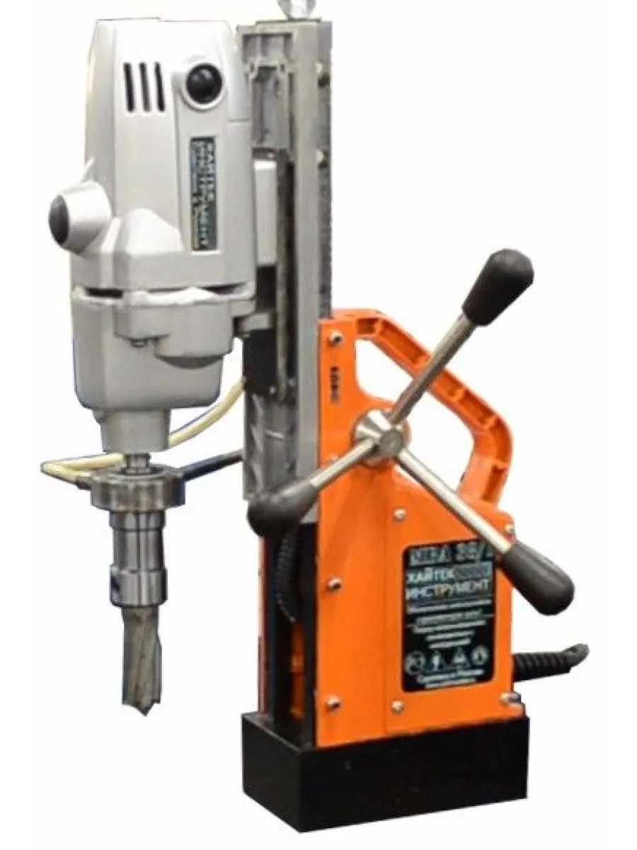 Станок сверлильный МВА38/1 на магнитном основании, держ. конус Морзе 2 с под. СОЖ