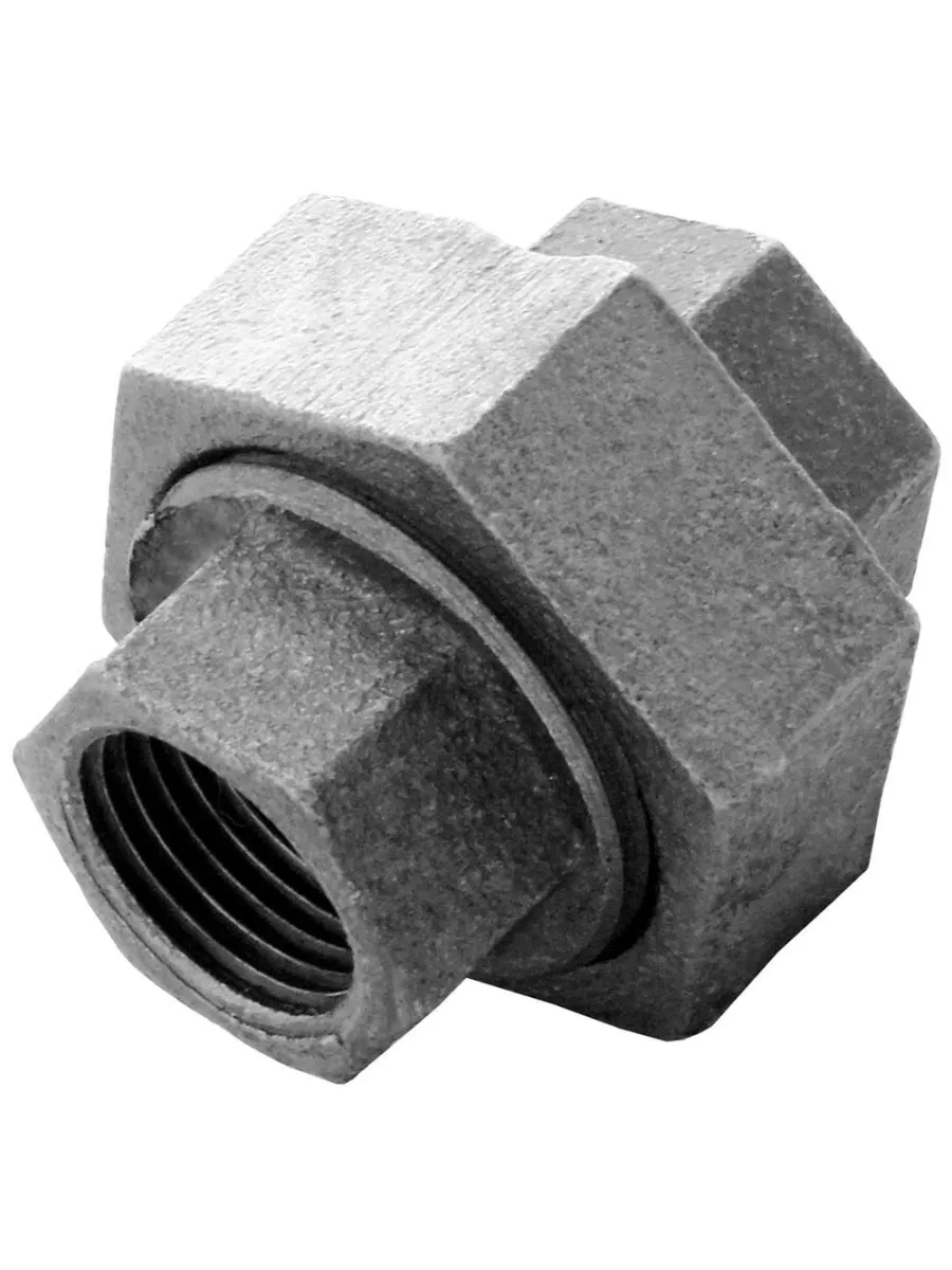 Соединитель прямой к/ч "Американка" г/г Ду  25 (1") AQUA LIFE