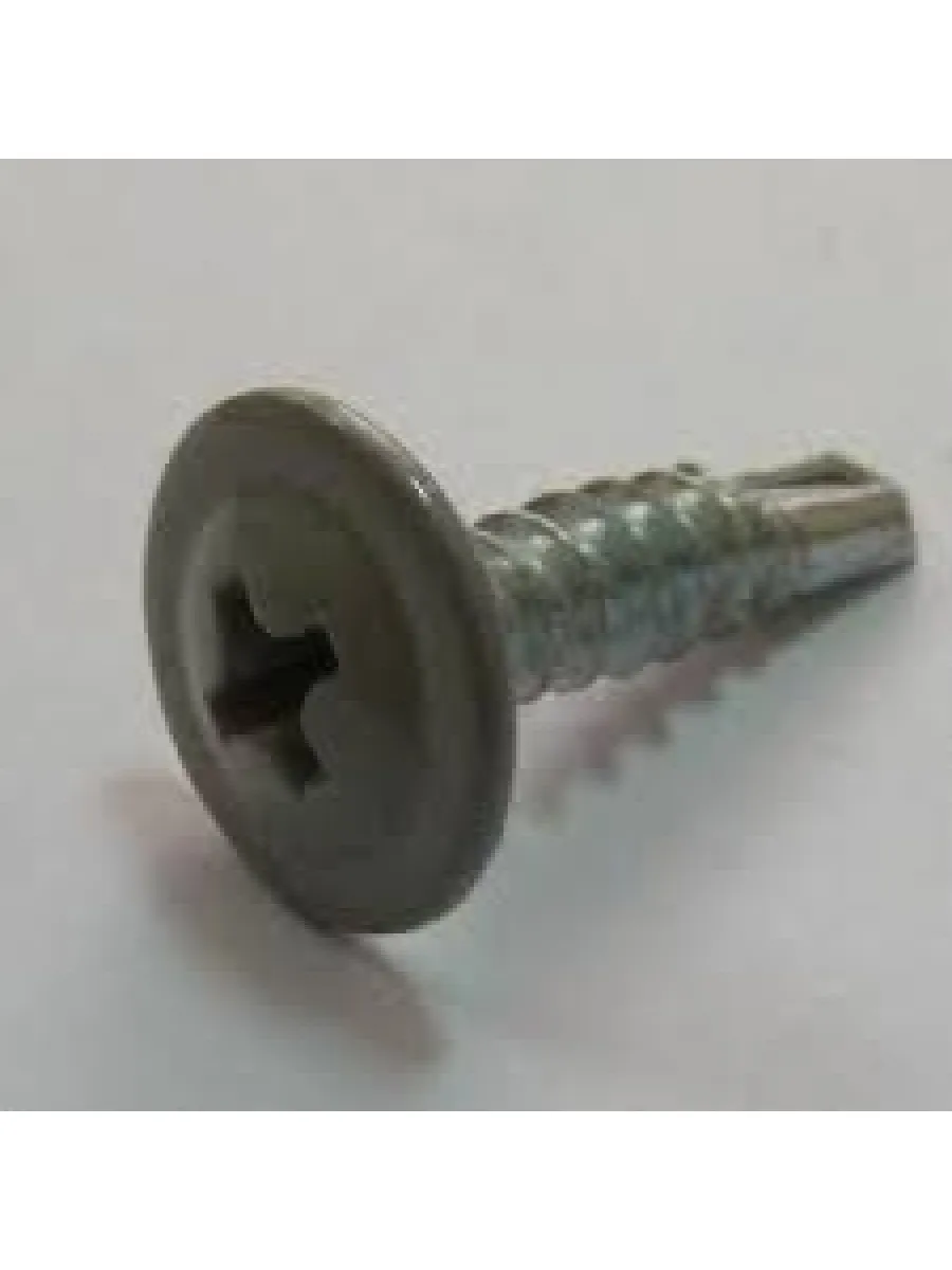 Саморезы с п/ш сверло 4,2х13 7004 серый (упаковка 1000шт.) POWER FASTEN