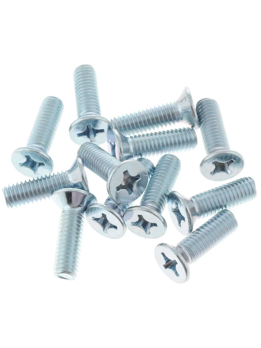 Винт с потай головкой оцинк DIN 965  3,0х16