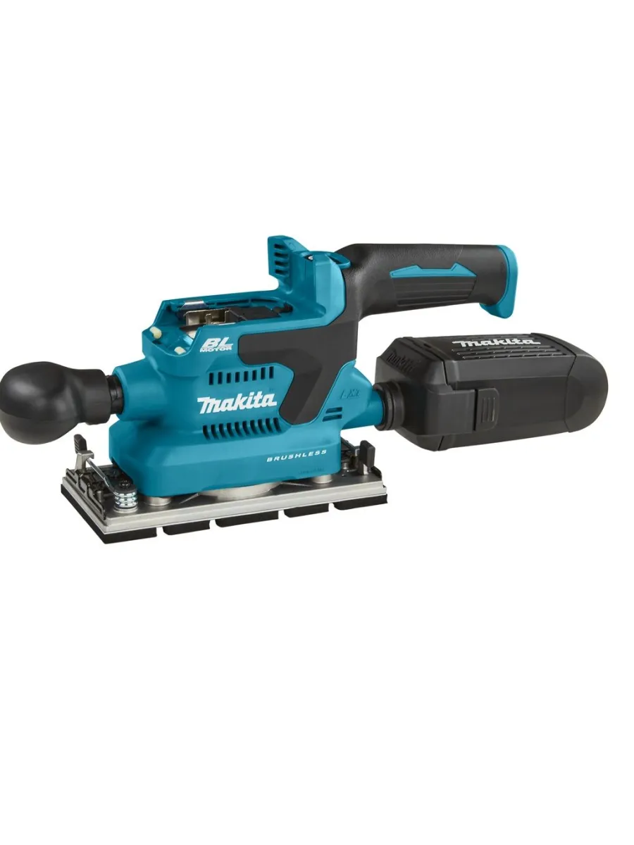 Аккумуляторная вибрационная шлифовальная машина MAKITA DBO380Z, 18В, 93х228мм (БЕЗ АКК и З/У)!