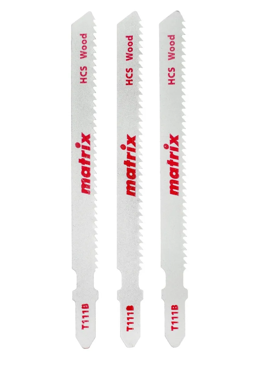 Полотна для электролобзика по дереву  75/2 мм (T111B) (упак.3шт)