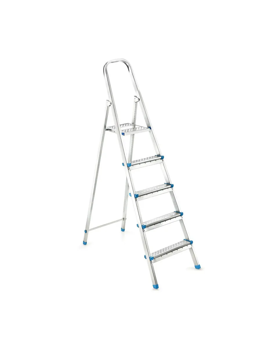 Лестница-стремянка 10 ступеней, стальная оцинкованная, 2,08/2,7м